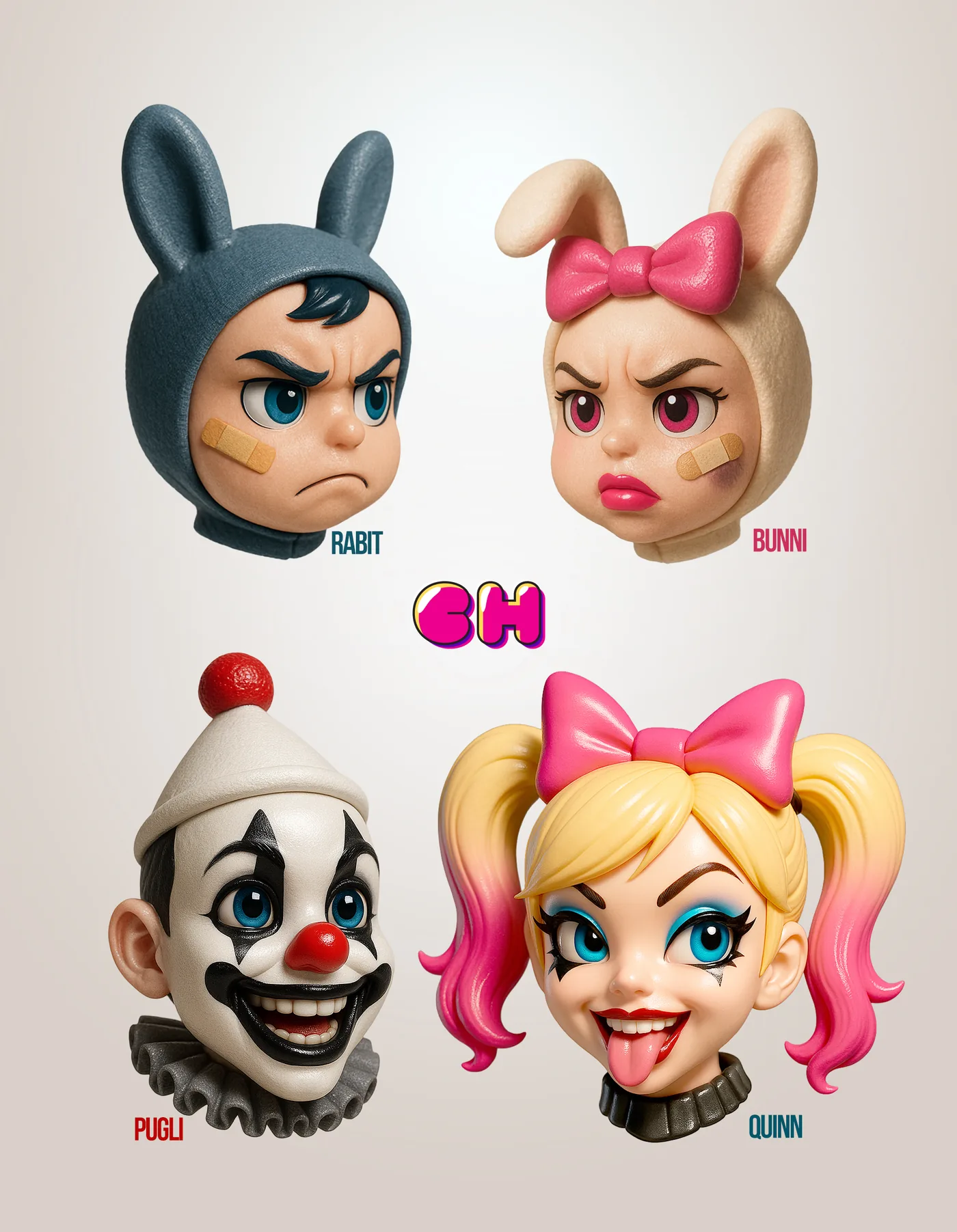 The Cheeky Human lineup